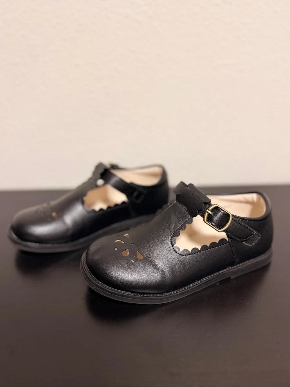 Kids Black Dress Shoes